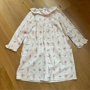 Petite Plume classic nightgown with Ballerina Print size 4